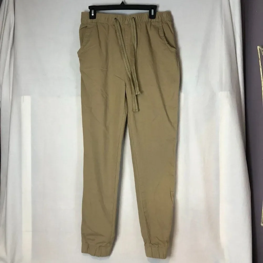 Galaxy by Harvic Men's Brown Jogger Pants Size Small New                  RB1